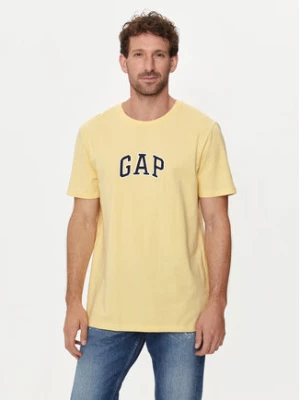 Gap T-Shirt 570044-10 Żółty Regular Fit