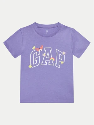 Gap T-Shirt 710283-05 Fioletowy Regular Fit