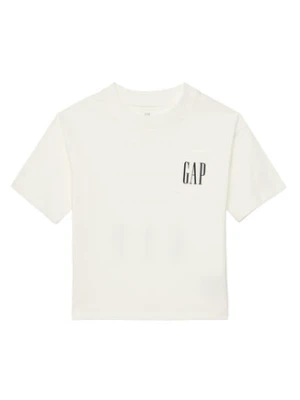 Gap T-Shirt 745250-01 Biały Regular Fit