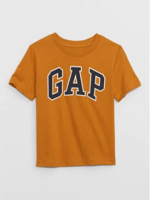 Gap T-Shirt 748026-05 Brązowy Regular Fit