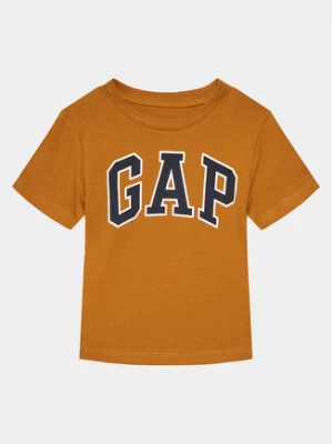 Gap T-Shirt 748026-05 Brązowy Regular Fit