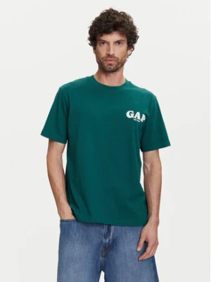 Gap T-Shirt 768925-02 Zielony Regular Fit