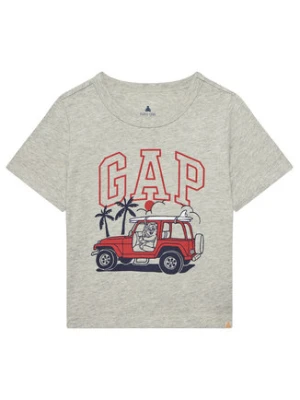 Gap T-Shirt 779639-00 Szary Regular Fit