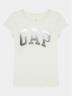 Gap T-Shirt 792399-04 Biały Regular Fit