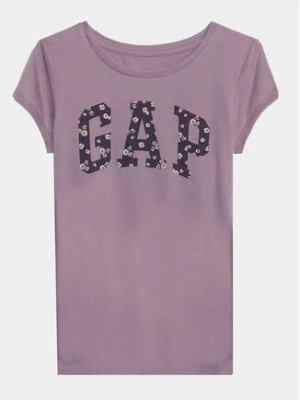 Gap T-Shirt 794900-01 Fioletowy Regular Fit