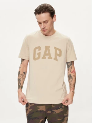 Gap T-Shirt 856659-08 Beżowy Regular Fit