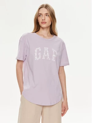 Gap T-Shirt 875093-02 Fioletowy Relaxed Fit
