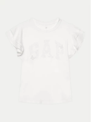 Gap T-Shirt 883254 Biały Regular Fit