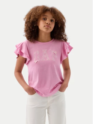 Gap T-Shirt 883254 Różowy Regular Fit