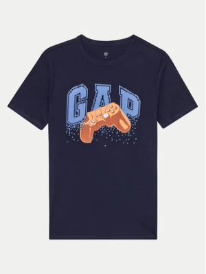 Gap T-Shirt 885810 Granatowy Regular Fit