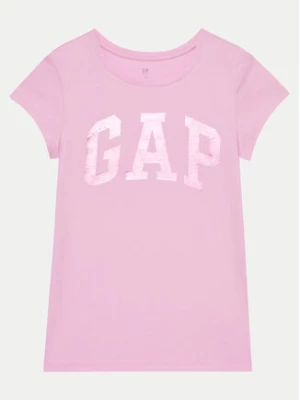 Gap T-Shirt 886003-00 Różowy Regular Fit