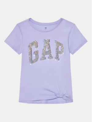Gap T-Shirt 886009 Fioletowy Regular Fit