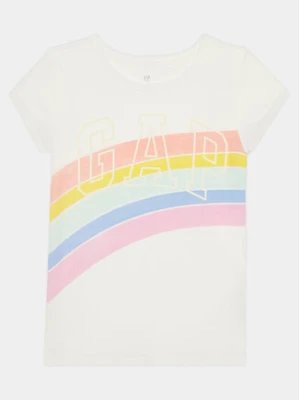 Gap T-Shirt 886017 Écru Regular Fit