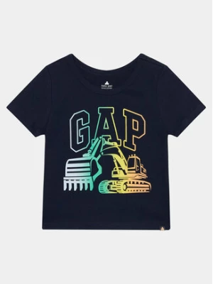 Gap T-Shirt 886978-00 Granatowy Regular Fit