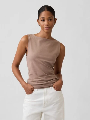 GAP Top w kolorze jasnobrązowym rozmiar: XL