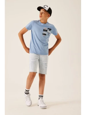 Garcia Bermudy dżinsowe w kolorze błękitnym rozmiar: 170