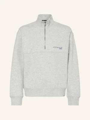 Garcia Bluza Dresowa Typu Troyer grau