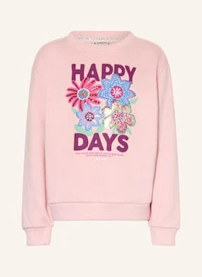 Garcia Bluza Nierozpinana Z Cekinami rosa