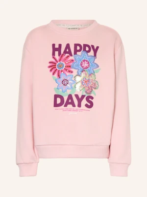 Garcia Bluza Nierozpinana Z Cekinami rosa