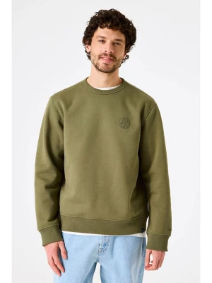 Garcia Bluza w kolorze khaki rozmiar: L