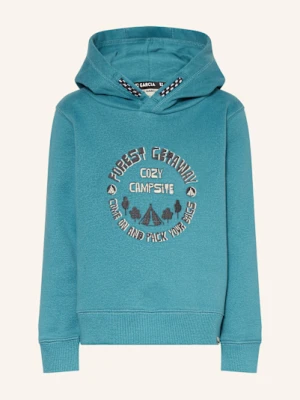 Garcia Bluza Z Kapturem blau