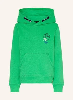 Garcia Bluza Z Kapturem gruen