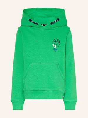 Garcia Bluza Z Kapturem gruen