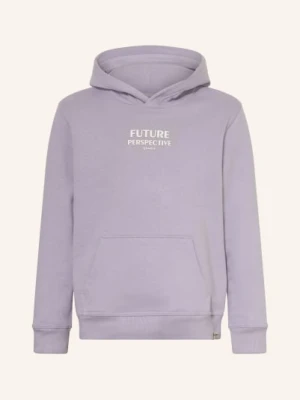 Garcia Bluza Z Kapturem lila