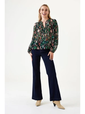 Garcia Bluzka w kolorze czarno-zielono-czerwonym rozmiar: S