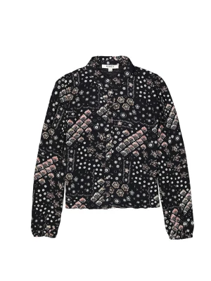 Garcia Bluzka w kolorze czarnym rozmiar: 176