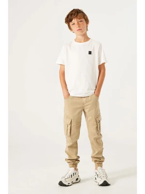 Garcia Bojówki w kolorze beżowym rozmiar: 134