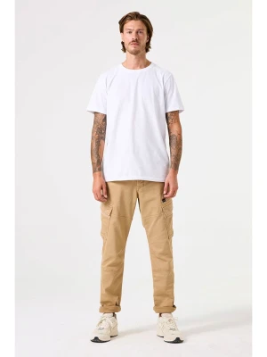 Garcia Bojówki w kolorze beżowym rozmiar: W28