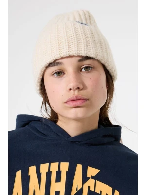 Garcia Czapka beanie w kolorze beżowym rozmiar: onesize