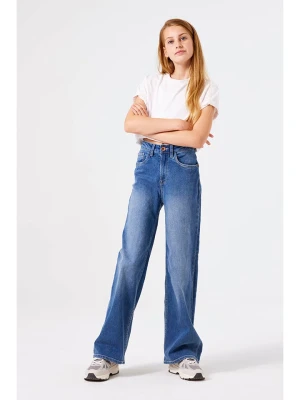 Garcia Dżinsy "Annemay 551" - Wide fit - w kolorze niebieskim rozmiar: 128