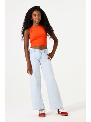 Garcia Dżinsy - Comfort fit - w kolorze błękitnym rozmiar: 140