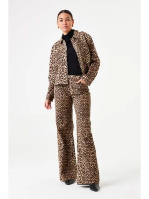 Garcia Dżinsy - Regular fit - w kolorze beżowo-brązowym rozmiar: W33