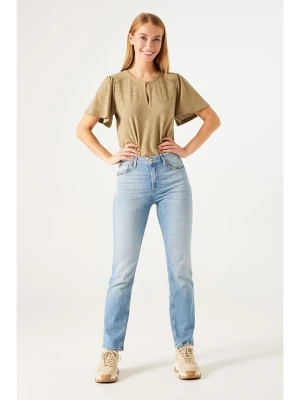 Garcia Dżinsy - Slim fit - w kolorze błękitnym rozmiar: W28