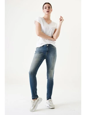 Garcia Dżinsy - Slim fit - w kolorze niebieskim rozmiar: W25