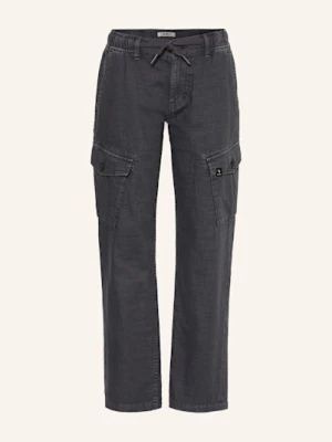 Garcia Jeansy Bojówki Relaxed Fit grau