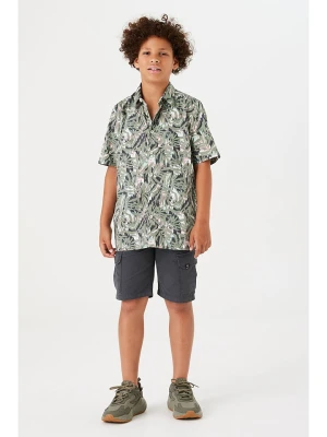 Garcia Koszula w kolorze oliwkowo-biało-czarnym rozmiar: 128/134