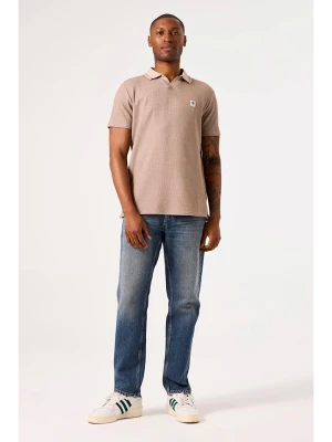 Garcia Koszulka polo w kolorze beżowym rozmiar: M