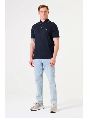 Garcia Koszulka polo w kolorze granatowym rozmiar: M