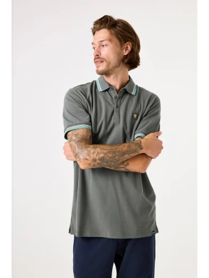 Garcia Koszulka polo w kolorze khaki rozmiar: XXL