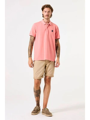 Garcia Koszulka polo w kolorze łososiowym rozmiar: M