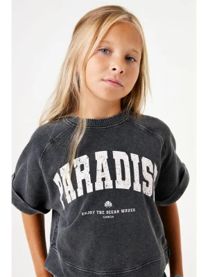 Garcia Koszulka w kolorze antracytowym rozmiar: 152/158