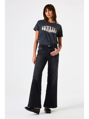 Garcia Koszulka w kolorze antracytowym rozmiar: S