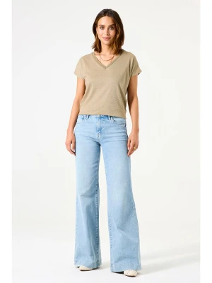 Garcia Koszulka w kolorze beżowym rozmiar: L