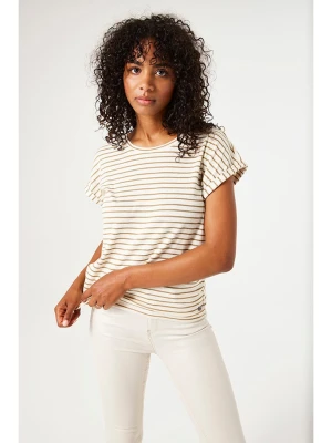 Garcia Koszulka w kolorze biało-beżowym rozmiar: XL