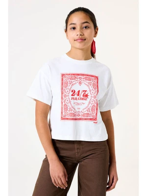 Garcia Koszulka w kolorze białym rozmiar: 140 / 146