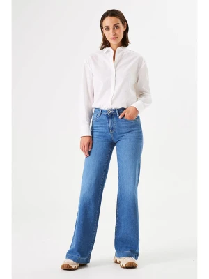 Garcia Koszulka w kolorze białym rozmiar: L